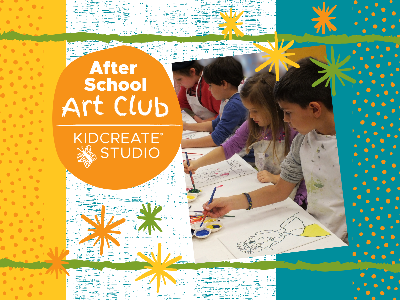 After School Art Club Weekly Class (4-12Years)